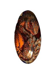 Lampes de table lave dragon œuf bel et personnalisé élaboré de vacances portatives de vacances souvenir