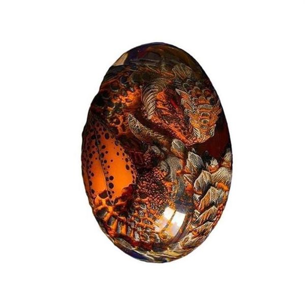 Lampes de table Lava Dragon Egg Belle et personnalisée Élaborée Portable Cadeau de vacances Souvenir Fine Workmanship269G