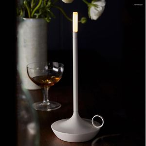 Tafellampen LED BAR LAMP USB Oplaadbare slaapkamer naast Night Lights Restaurant Office Studie Leesbureau Licht voor thuisdecoratie