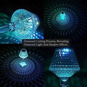 Tafellampen LED Crystal tafellamp