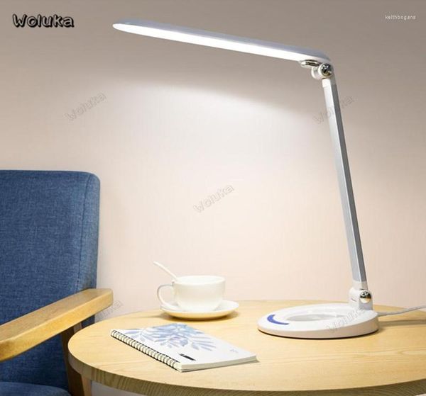 Lámparas de mesa Lámpara de escritorio LED Protección ocular Estudiantes de escuela primaria Aprender Plug-in Vision-saving Inicio Dormitorio Escritura CD50 W07