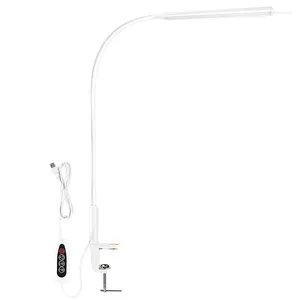 Lampes de table LED LED BRAUT Swing Bil avec pince flexible au col en col de cygne