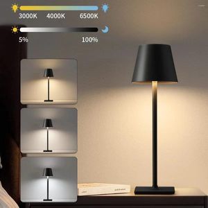 Lampes de table LED lampe de bureau USB Charges sans étape adaptée adaptée à la chambre et à la lecture de la décoration de bureau