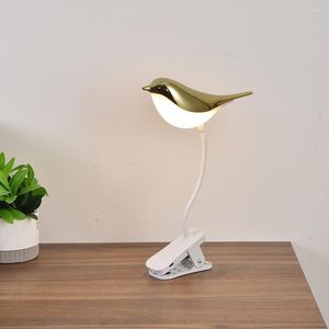 Lampes de table LED lampe de bureau avec clip Flexible pour livre lecture étude bureau chevet travail enfants veilleuse maison