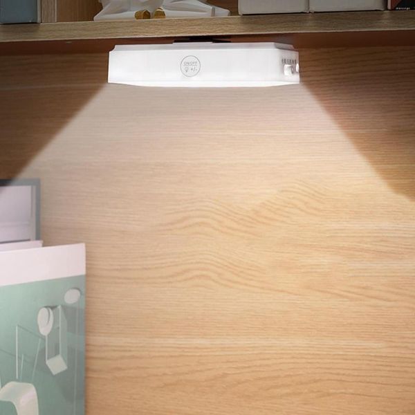 Lampes de table LED Lampe de bureau Veilleuse sous armoire rechargeable pour dortoir