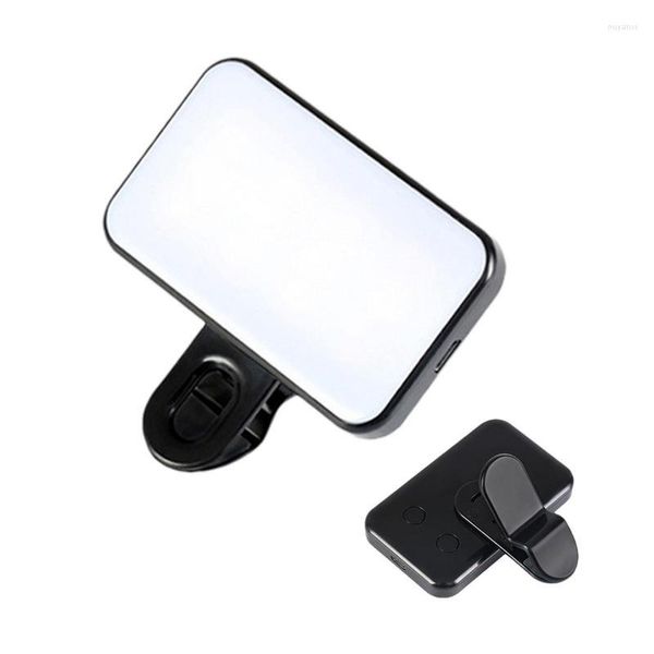 Lámparas de mesa, luz de relleno Led, Clip de lámpara, Mini Video con montaje resistente para Pography/teléfono móvil/portátil/trípode, iluminación gráfica