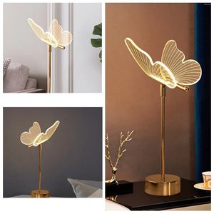 Lampes de table LED Fleur lampe décorative 3 couleurs claires