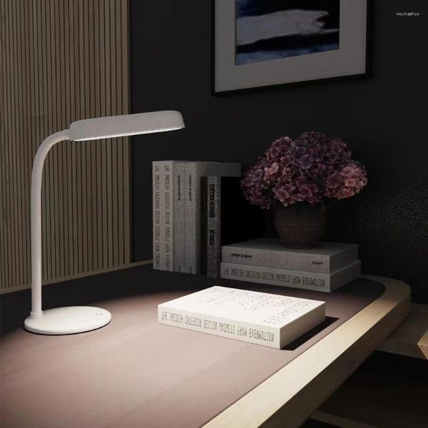 Lampes de table LED lampe pliante protection des yeux tactile réglable pour étude chambre lecture USB rechargeable bureau veilleuse