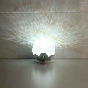 Tafellampen Led Lamp Creatief Acryl Sfeerlicht Usb Opladen Dimbaar Voetbalverlichting Nachtkastje Slaapkamer Decor Verlichting