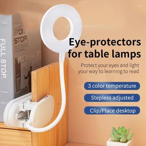 Tafellampen LED LAMP USB opladen Touch Student Learning Dedicated Desk Children's Bedide Reading Small