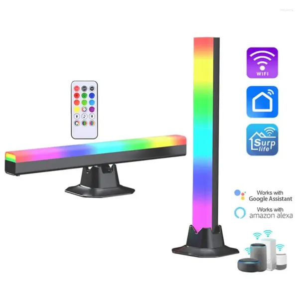 Lampes de table LED Brill Light Dynamic RVB bar USB Ambient Powered pour le jeu TV PC Room Monitor