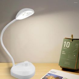 Tafellampen LED-leeslamp Dimbaar Batterij-aangedreven Oogbescherming Boeklamp Slaapkamer Nachtverlichting Voor studentenbedstudie