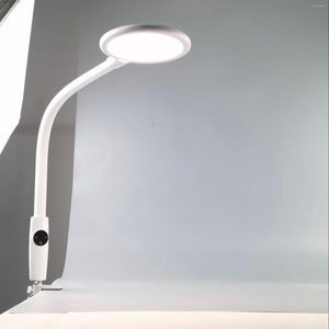 Tafellampen LED Tafellamp Met Clip Bureaulamp Dimbaar