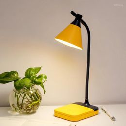 Lampes de table LED Lampe Tactile USB Bureau Luminaire Chambre Chevet Abajur Escritorio Luz Bureau Lecture Étude Liseuse Studio Veilleuse