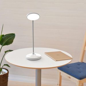 Lampes de table Led USB Rechargeable Lampe Portable Dimmable Pliant Diamant Bureau 3 Niveaux De Luminosité Protection Des Yeux Liseuse