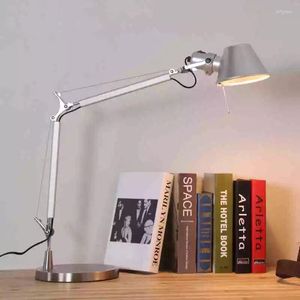 Tafellampen Lange Swing Arm Bureau Lamp LED Kantoor Leeslicht Home Lampe Bureau Clip