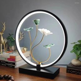 Lampes de table Lotus Light for Room Decor esthétique Living Bonnes idées Cadeaux DÉCORATIONS DES MAISONS MAIS