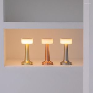 Lampes de table Luminaria Nuvem Lampe de chevet Lampe méditerranéenne Trépied en bois clair