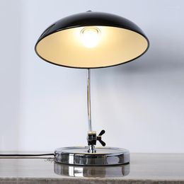 Lampes de table De Luxe Vintage Lampe Designer Rotatif Bureau Pour Salon Chambre Fer À Côté Étude Décor Luminaires