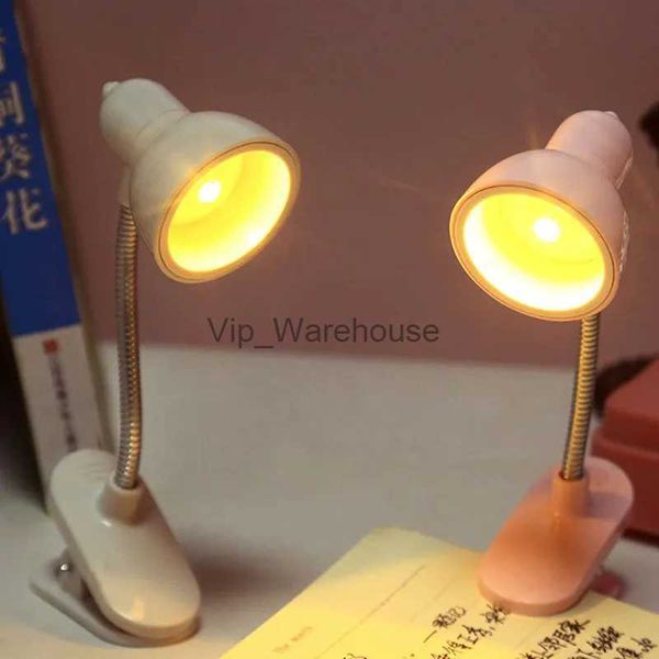 Lampes de table Mini livre lumière LED pince lampe de lecture veilleuses livres pour lire Table de chevet pour chambre étude Clip Design maison enfant étudiant YQ231006