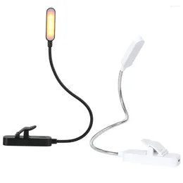 Tabellampen Mini Eye Caring LED Lees Licht verstelbare flexibele boeklichten oplaadbare dimmende clip voor kinderen studie