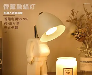 Lampes de table minimaliste cire fondue tête de lit décoration chambre moderne petite lampe