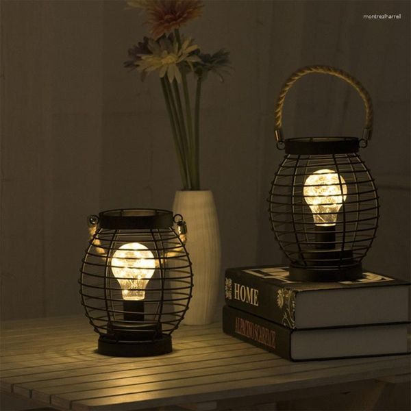 Lampes de table minimaliste rétro ornements lampe LED veilleuse maison chambre décorative