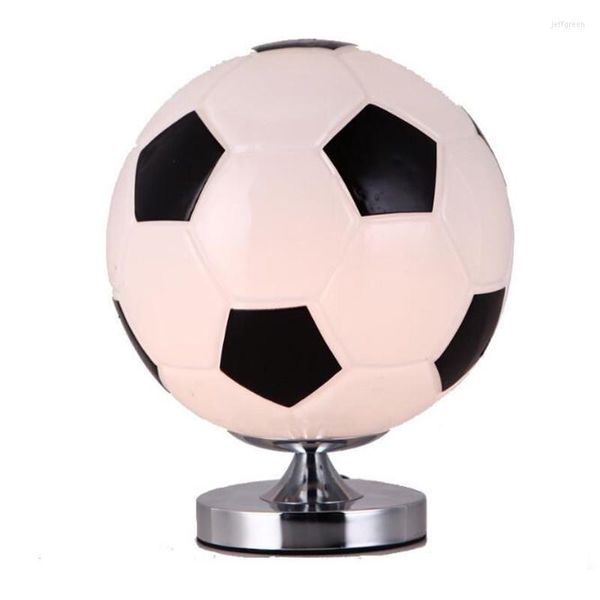 Lampes de table moderne Football basket-ball gradateur lampe chambre chambre d'enfant Sport bureau veilleuse Dia 25cm 1334