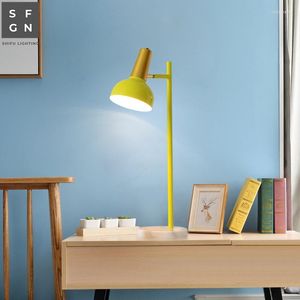 Tafellampen moderne lamp voor woonkamer slaapkamer bedkamer bed ijzer versierd studie Noordse led