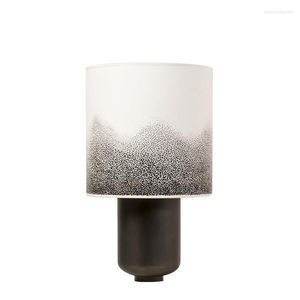 Lampes de table Lampe boule de verre Led moderne Masa Lambas Hall E27 Horloge à intensité variable Salle à manger