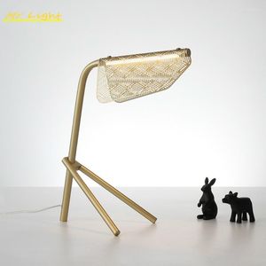 Tafellampen moderne luxe gouden lamp glans LED lgihts verlichting woonkamer slaapkamer bureau bedrag leeslicht lichtmakingen