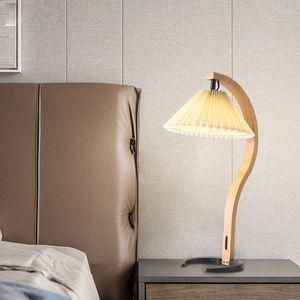 Lampes de table moderne en métal en bois lumière salon chambre chevet lecture lampe de bureau luminaire LED Suspension TA258