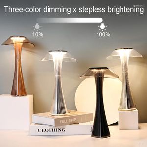 Lampes de table moderne minimaliste LED lampe de nuit chambre chevet étude lumière personnalité nordique Design de luxe créatif