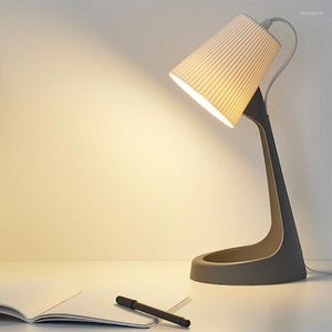 Tafellampen modern eenvoudige leeslamp Noordelijke stijl woonkamer verlichting slaapkamer e14 milieubescherming bureau licht