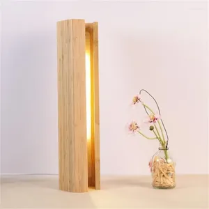 Tafellampen modern eenvoudige houten led lamp slaapkamer bedkamer bestuderen lees licht usb designer nachtlichten kunstverlichting woning decoratie