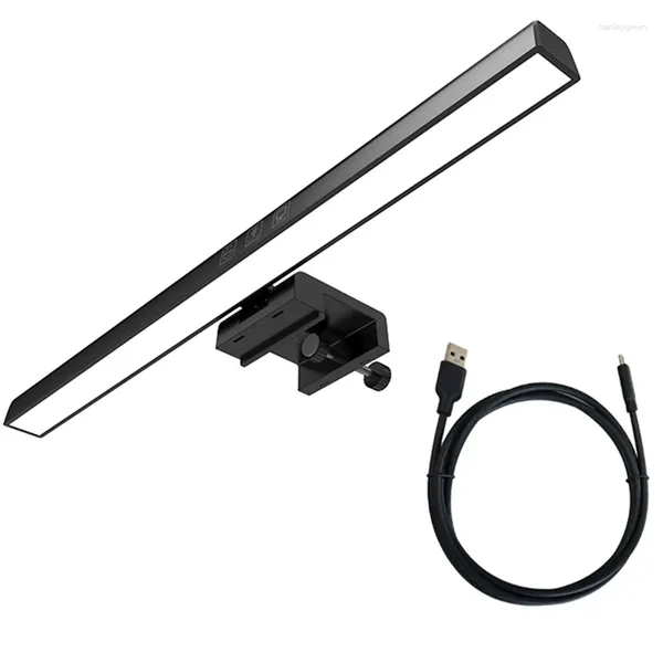 Lampes de table moniteur de la barre lumineuse LED LEMPUR LAMPE DIMMABLE DIMMABLE LECTURE USB SAVEUR ESE EST