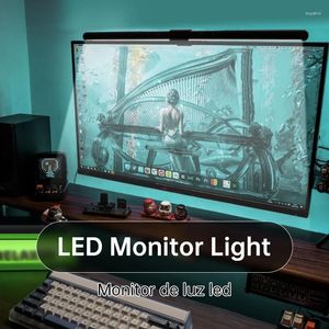 Table de table moniteur de moniteur barre avec télécommande Curbe RVB Écran suspendu lampe à baignade légère pour l'ordinateur portable LED d'ordinateur portable