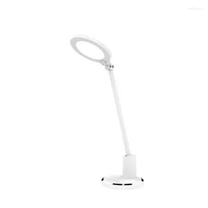 Tafellampen multifunctioneel draagbare lamp plastic lampenkaplampen Dormory oogbescherming licht aanraakschakelaar lampara de escritorio