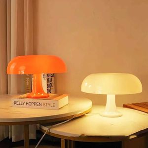 Tafellampen paddestoel tafellamp minimalistisch moderne slaapkamer bedkamer bedlamp ontwerper oranje decoratieve tafellamp