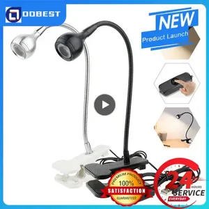 Tafellampen Nachtlamp USB Bureaulamp Oogbescherming Lamp Boeken lezen Clip Tafellampen Bedlampjes Binnenverlichting