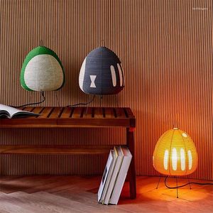 Tafellampen Noguchi Lamp Modern Japans Rijst LED Minimalistisch Voor Bar Woonkamer Studeer Decor Binnenhuis Akari Licht