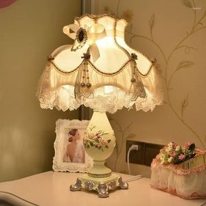 Lampes de table nordique lampe de bureau chambre chevet atmosphère fille princesse Lywed longue lumière lumineuse debout nuit cadeau de mariage