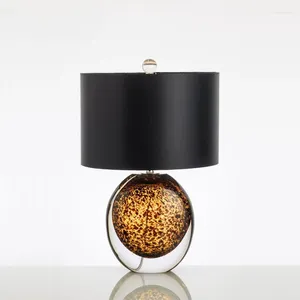 Lampes de table lampe de glaçage nordique art moderne iiving chambre étude de chambre à coucher el de la personnalité LED Light