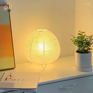 Lampes de table nordique LED lampe intérieure Lanterne Lanterne Light Bedroom Living Study Decoration Home Decoration Lecture Bureau