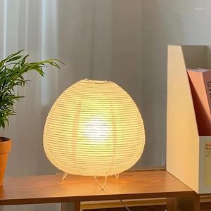 Tafellampen Noordse LED LAMP Interieur verlichting Wabi Sabi Style Lichte slaapkamer Living Studie Home Decoratiebalie