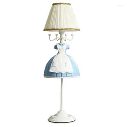 Tafellampen Nordic Maid Decoratieve Lamp Dressing Nachtkastje Kinderkamer Slaapkamer Creatieve Decoratie