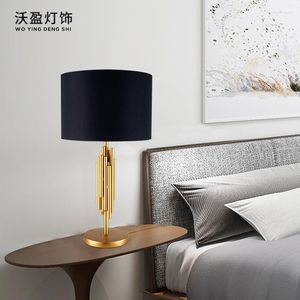 Tafellampen Noordse postmoderne creatief mode model kamer lamp woonslaapkamer bed decoratie licht luxe luxe