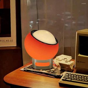 Tafellampen Noordige eenvoudige eiwit oranje lamp led glazen nacht lichte woning sfeer decor woonkamer slaapkamer decoratief