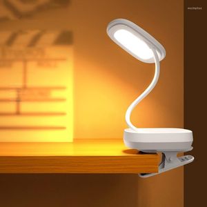 Tafellampen kantoor bureau slaapkamer klemstudie flexibele heldere mini draagbare Koreaanse moderne escritorio indoor verlichting jw50yd