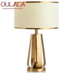 Tafellampen Oulala Modern bedluxury Design Golden Desk Lights Home E27 Decoratief voor Foyer Living Room Office Slaapkamer